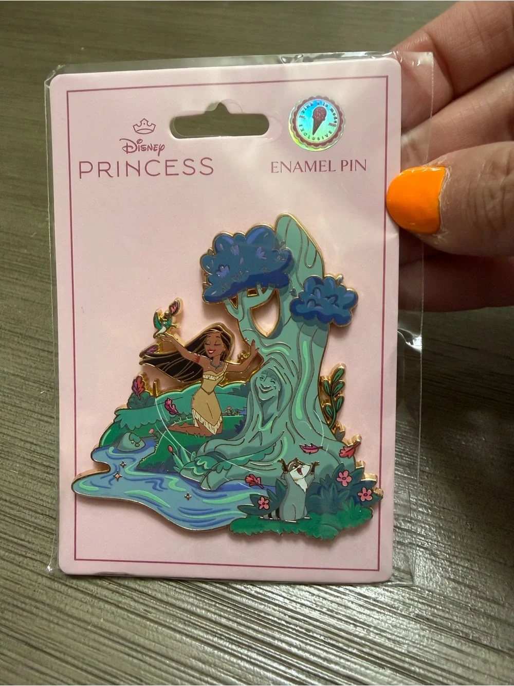 Disney PALM Pocahontas Colors of the Wind Care for Your World Collectible Pin